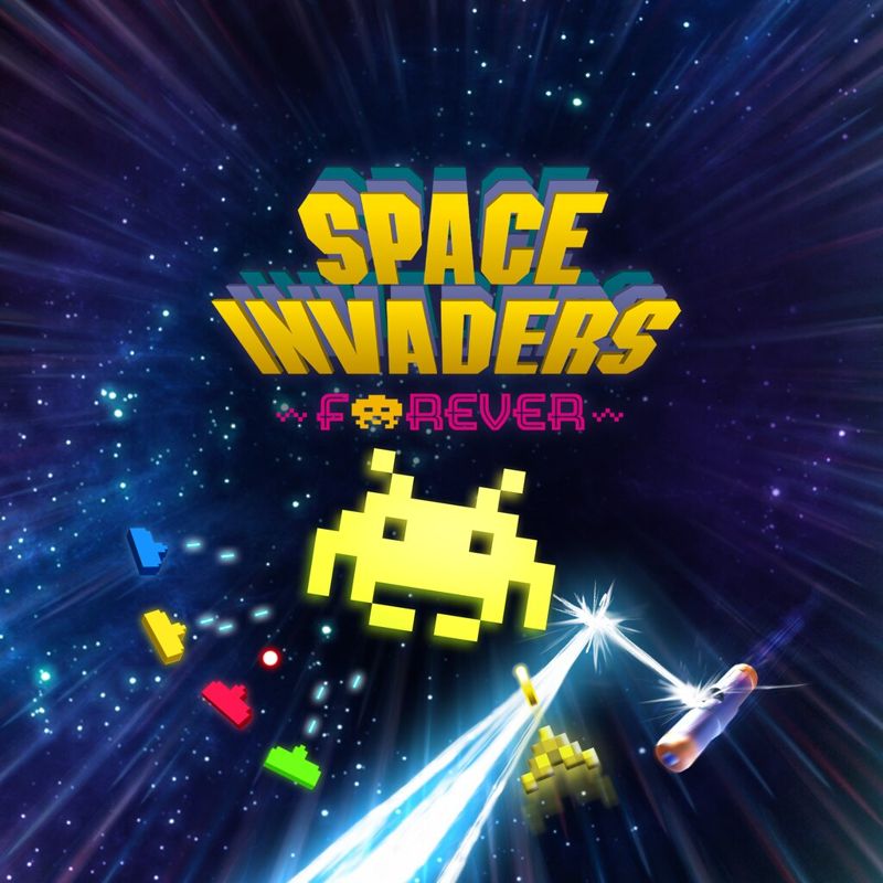 Space Invaders Forever box art for Playstation 4